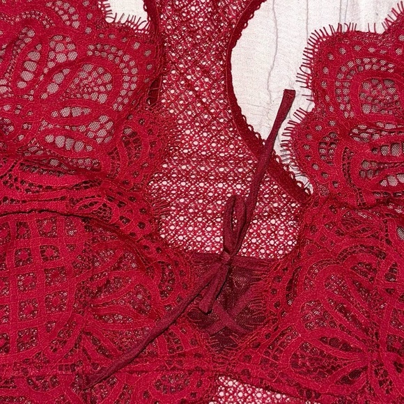 Victoria’s Secret unlined lace up bralette size Med - Picture 8 of 12